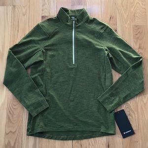 Lululemon Surge Warm 1/2 Zip *Juniper Green